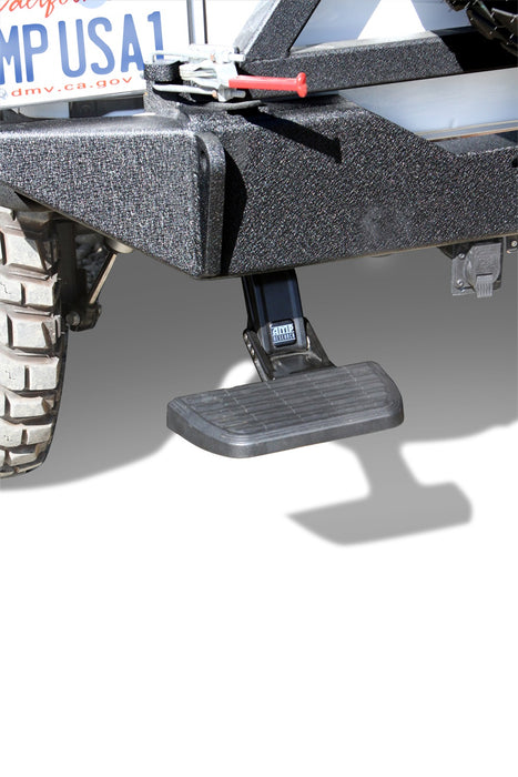 AMP Research 75311-01A BedStep®; Rear Bumper Access; Black; - Truck Part Superstore