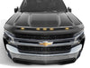 Auto Ventshade (AVS) 753168-GAN Aeroskin LightShield™ Hood Protector; Silver Metallic; Low Profile; - Truck Part Superstore