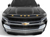 Auto Ventshade (AVS) 753168-GBA Aeroskin LightShield™ Hood Protector; Onyx Black; Low Profile; - Truck Part Superstore
