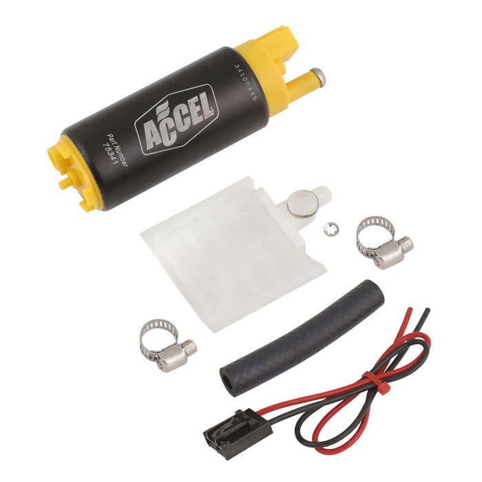 ACCEL 75341 Fuel Pump; 500 lb./hr. At 43.5 psi. Or 450 lb./hr. At 60 psi.; - Truck Part Superstore