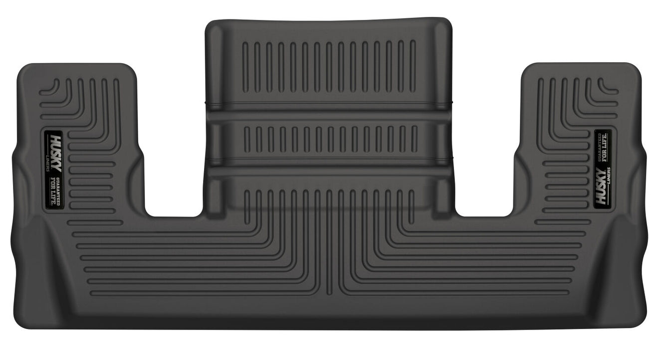 Husky Liners 14431 WeatherBeater™ Floor Liner; Black; 1 pc.; Third Row; - Truck Part Superstore