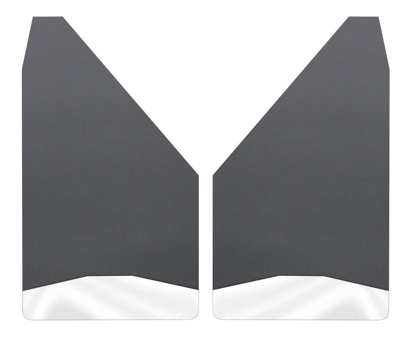Husky Liners 17150 Universal Mud Flaps 12in. Wide-Stainless Steel Weight - Truck Part Superstore
