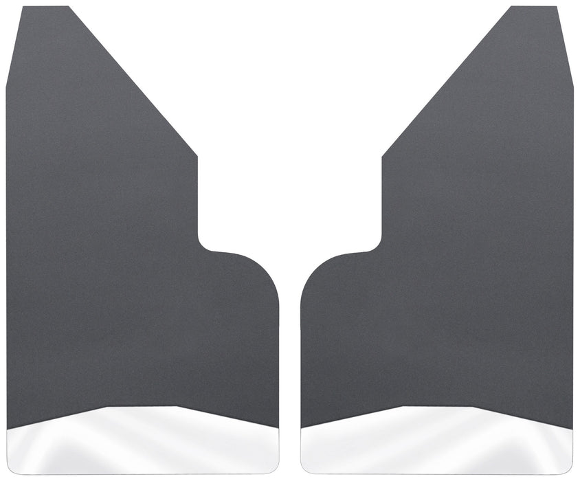 Husky Liners 17151 Universal Mud Flaps 14in. Wide-Stainless Steel Weight - Truck Part Superstore