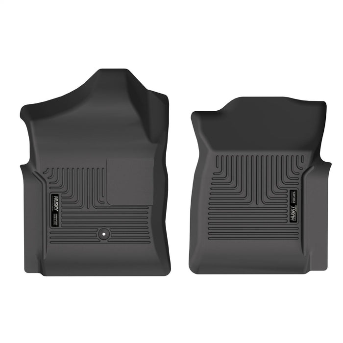 Husky Liners 18251 WeatherBeater™ Floor Liner; Black; 2 pc; Front; - Truck Part Superstore
