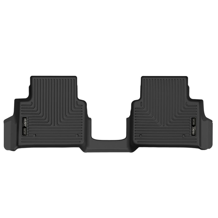 Husky Liners 51781 X-act Contour™ Floor Liner; Black; 1 pc; Rear; - Truck Part Superstore