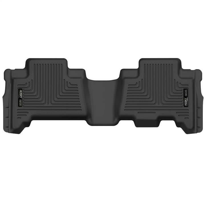 Husky Liners 53861 X-act Contour™ Floor Liner; Black; 1 pc.; Rear; - Truck Part Superstore