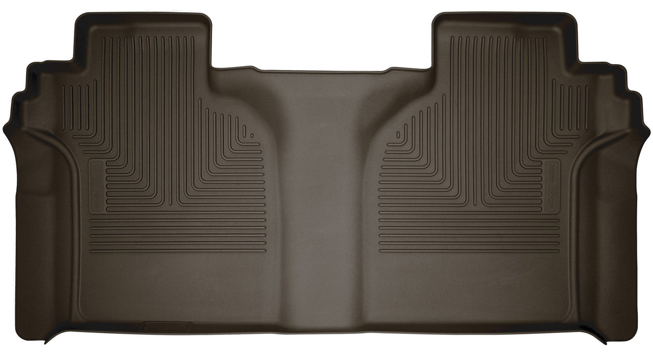 Husky Liners 54200 X-act Contour™ Floor Liner; Cocoa; 1 pc.; Rear; - Truck Part Superstore