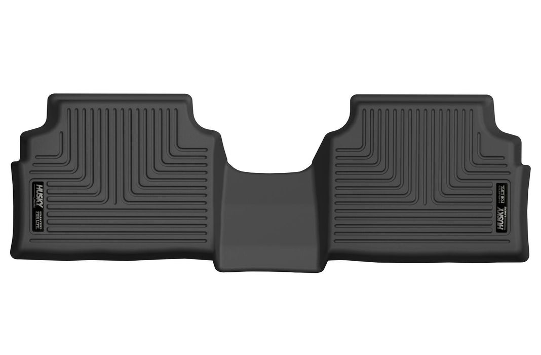 Husky Liners 55311 X-act Contour™ Floor Liner; Black; 1 pc.; Rear; - Truck Part Superstore