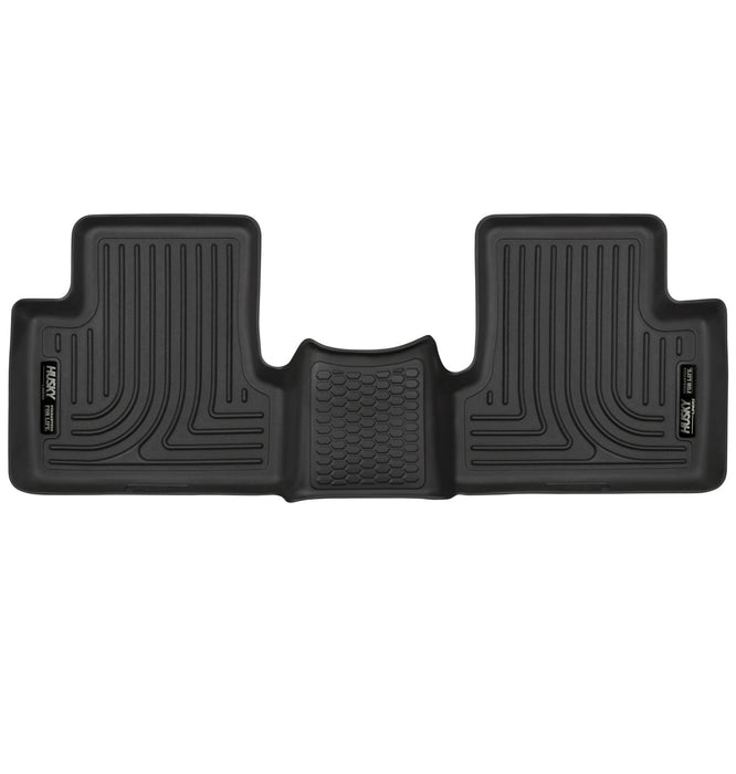 Husky Liners 55421 X-act Contour™ Floor Liner; Black; 1 pc.; Rear; - Truck Part Superstore