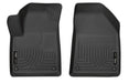 Husky Liners 55431 X-act Contour™ Floor Liner; Black; 2 pc.; Front; - Truck Part Superstore