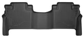 Husky Liners 55461 X-act Contour™ Floor Liner; Black; 1 pc.; Rear; - Truck Part Superstore