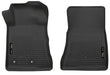 Husky Liners 55471 X-act Contour™ Floor Liner; Black; 2 pc.; Front; - Truck Part Superstore