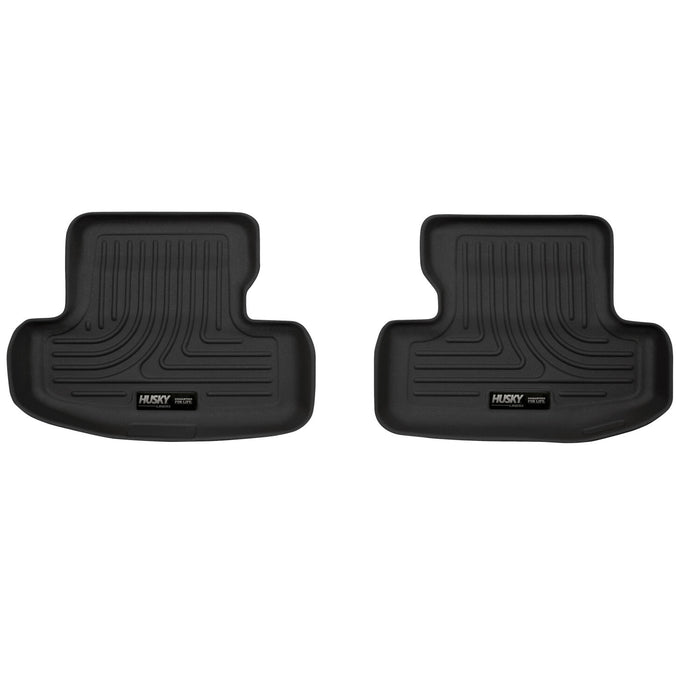 Husky Liners 55481 X-act Contour™ Floor Liner; Black; 1 pc.; Rear; - Truck Part Superstore