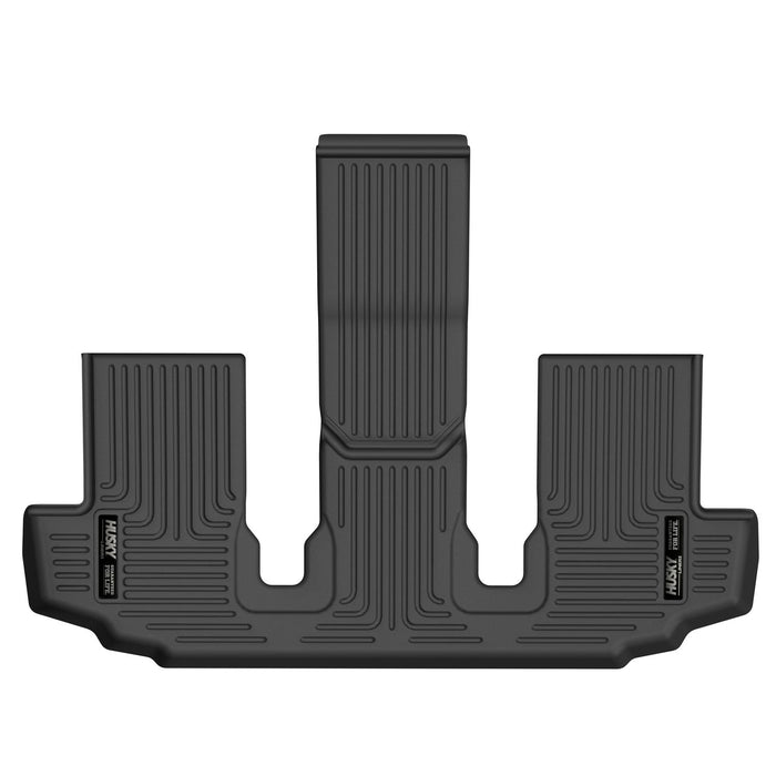 Husky Liners 55541 X-act Contour™ Floor Liner; Black; 1 pc.; Third Row; - Truck Part Superstore
