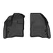 Husky Liners 55621 X-act Contour™ Floor Liner; Black; 2 pc.; Front; - Truck Part Superstore