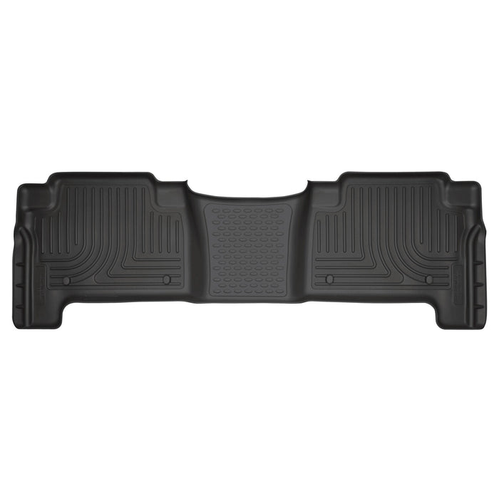 Husky Liners 55661 X-act Contour™ Floor Liner; Black; 1 pc.; Rear; - Truck Part Superstore