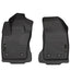 Husky Liners 55741 X-act Contour™ Floor Liner; Black; 2 pc.; Front; - Truck Part Superstore