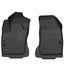 Husky Liners 55741 X-act Contour™ Floor Liner; Black; 2 pc.; Front; - Truck Part Superstore