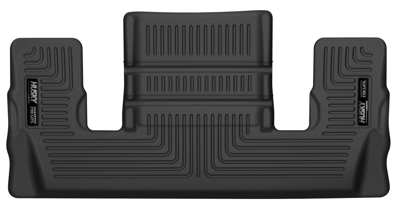 Husky Liners 55771 X-act Contour™ Floor Liner; Black; 1 pc.; Third Row; - Truck Part Superstore