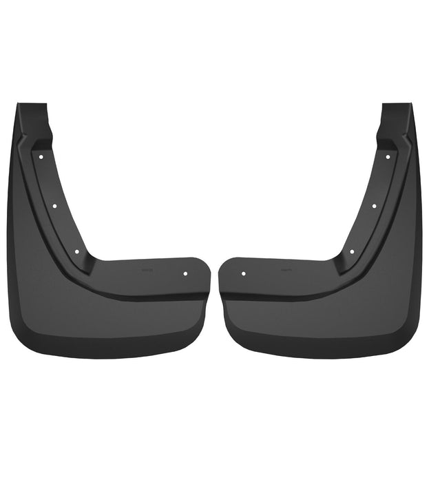 Husky Liners 59501 Custom Molded Mud Guards; Black; 2 pc.; - Truck Part Superstore