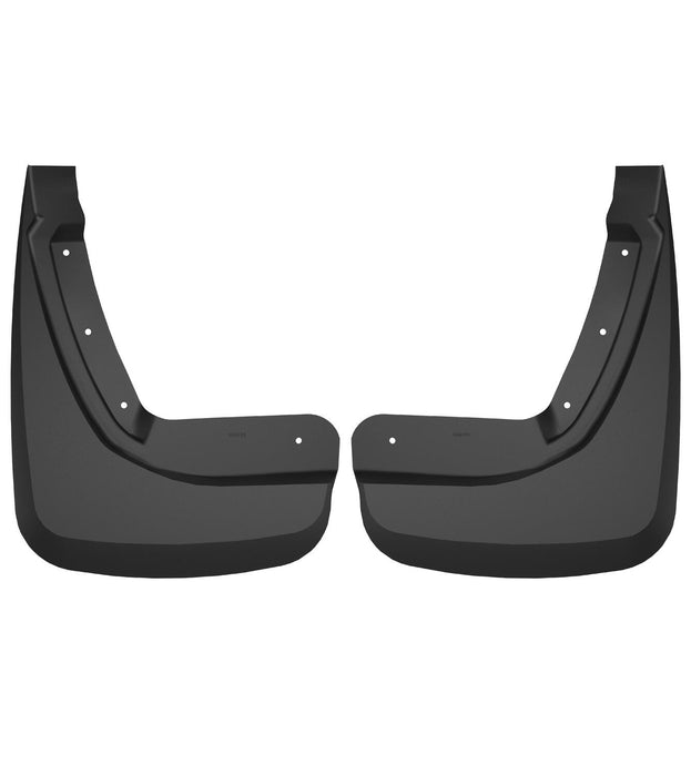 Husky Liners 59501 Custom Molded Mud Guards; Black; 2 pc.; - Truck Part Superstore