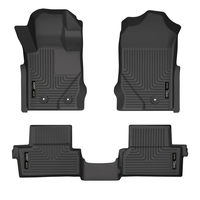 Husky Liners 95311 WeatherBeater™ Cargo Liner; Black; 3 pc.; Front and Rear; - Truck Part Superstore