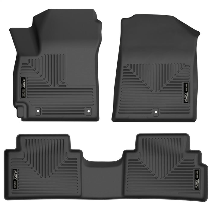Husky Liners 95761 WeatherBeater™ Cargo Liner; Black; 3 pc.; Front and Rear; - Truck Part Superstore
