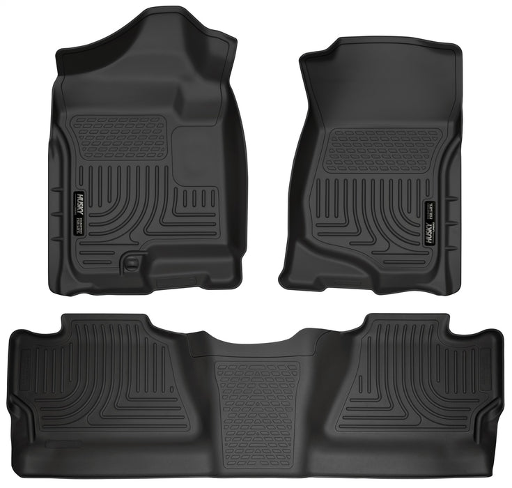 Husky Liners 98201 Front/2nd Seat Floor Liners (Footwell Coverage) - Truck Part Superstore