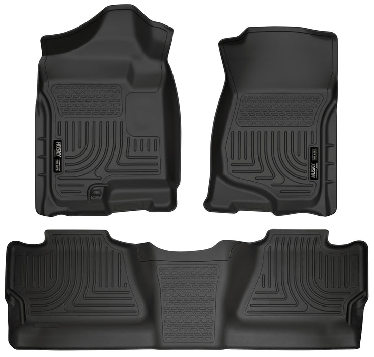 Husky Liners 98201 Front/2nd Seat Floor Liners (Footwell Coverage) - Truck Part Superstore