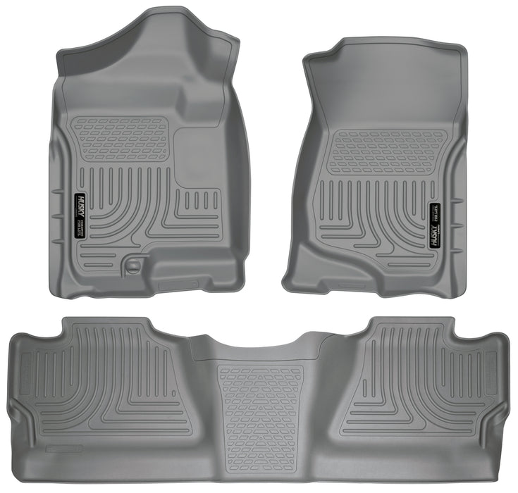 Husky Liners 98202 Front/2nd Seat Floor Liners (Footwell Coverage) - Truck Part Superstore