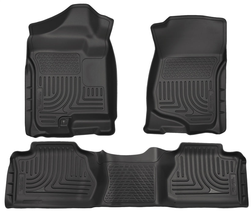 Husky Liners 98211 Front/2nd Seat Floor Liners (Footwell Coverage) - Truck Part Superstore