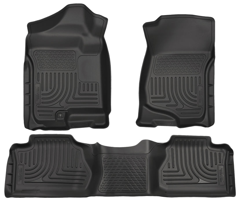 Husky Liners 98211 Front/2nd Seat Floor Liners (Footwell Coverage) - Truck Part Superstore
