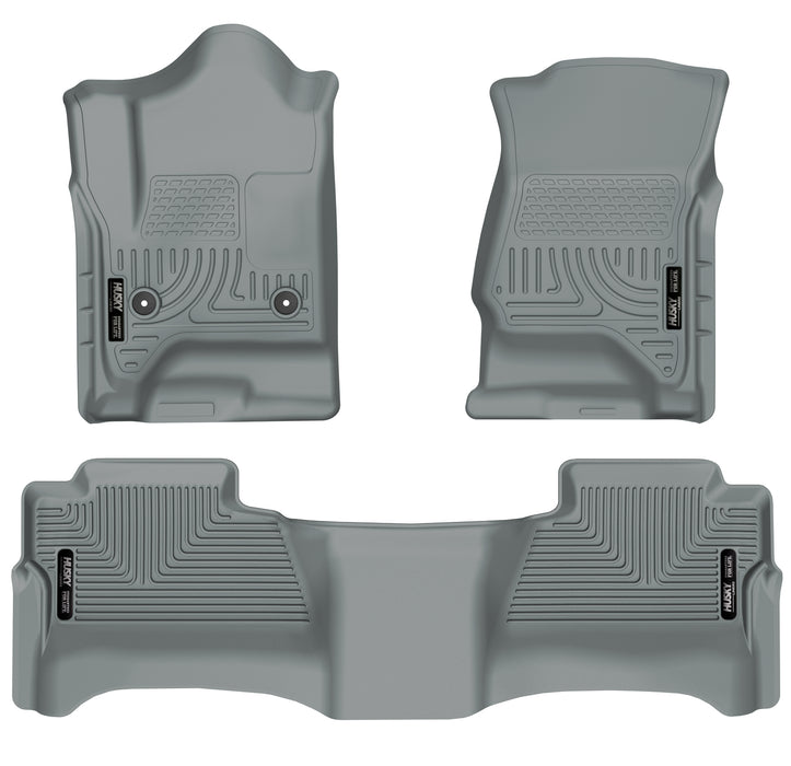 Husky Liners 98232 Front/2nd Seat Floor Liners (Footwell Coverage) - Truck Part Superstore