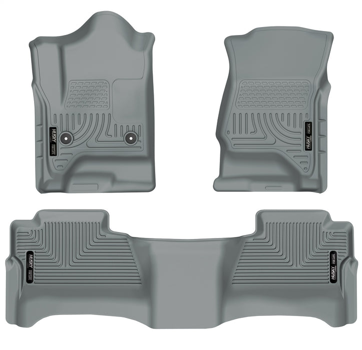 Husky Liners 98232 Front/2nd Seat Floor Liners (Footwell Coverage) - Truck Part Superstore
