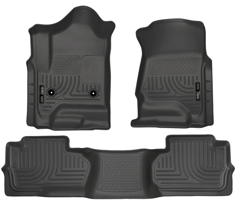 Husky Liners 98241 Front/2nd Seat Floor Liners (Footwell Coverage) - Truck Part Superstore