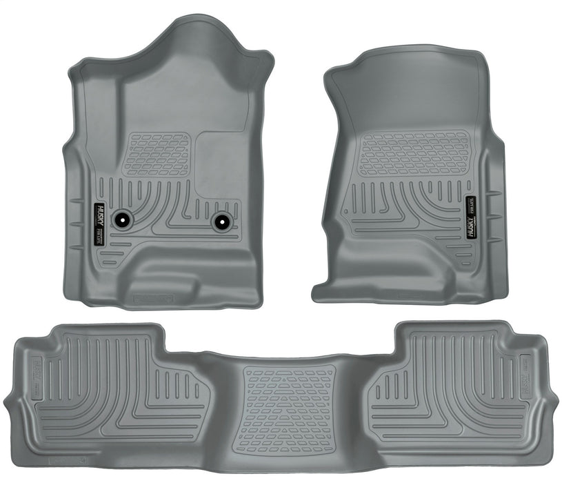 Husky Liners 98242 Front/2nd Seat Floor Liners (Footwell Coverage) - Truck Part Superstore
