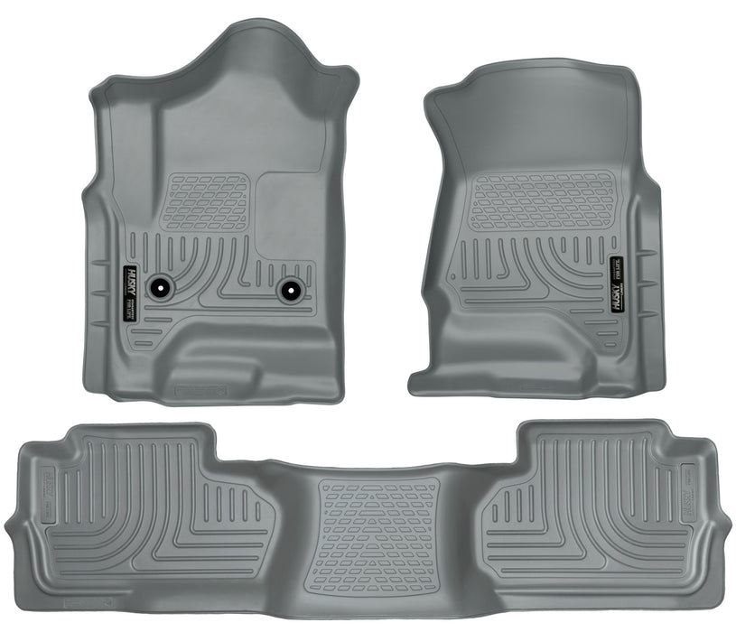 Husky Liners 98242 Front/2nd Seat Floor Liners (Footwell Coverage) - Truck Part Superstore
