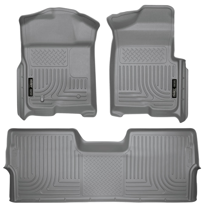 Husky Liners 98332 Front/2nd Seat Floor Liners (Footwell Coverage) - Truck Part Superstore