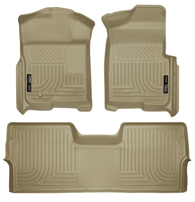Husky Liners 98333 Front/2nd Seat Floor Liners (Footwell Coverage) - Truck Part Superstore