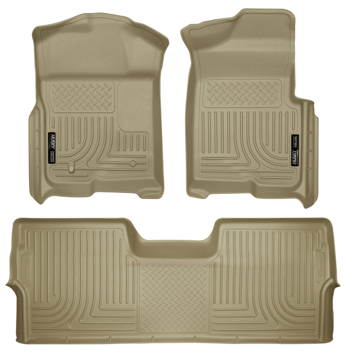Husky Liners 98333 Front/2nd Seat Floor Liners (Footwell Coverage) - Truck Part Superstore
