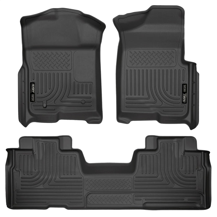 Husky Liners 98341 Front/2nd Seat Floor Liners (Footwell Coverage) - Truck Part Superstore