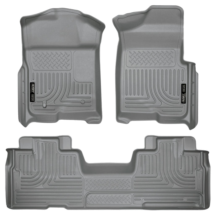 Husky Liners 98342 Front/2nd Seat Floor Liners (Footwell Coverage) - Truck Part Superstore