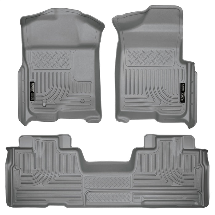 Husky Liners 98342 Front/2nd Seat Floor Liners (Footwell Coverage) - Truck Part Superstore