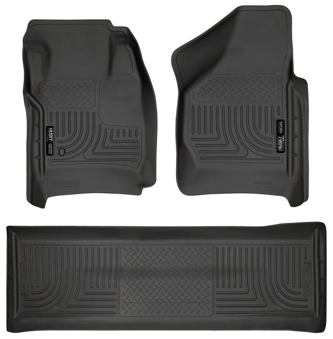 Husky Liners 98381 Front/2nd Seat Floor Liners (Footwell Coverage) - Truck Part Superstore