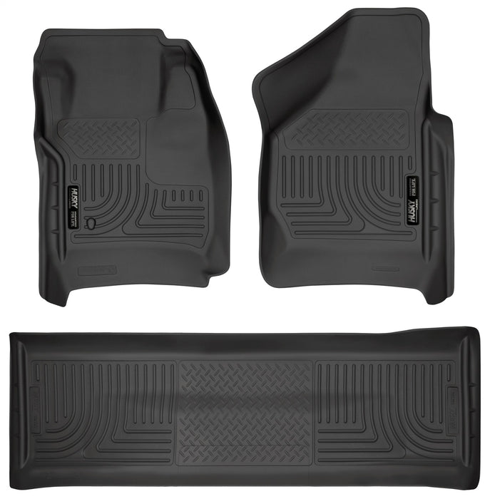 Husky Liners 98381 Front/2nd Seat Floor Liners (Footwell Coverage) - Truck Part Superstore