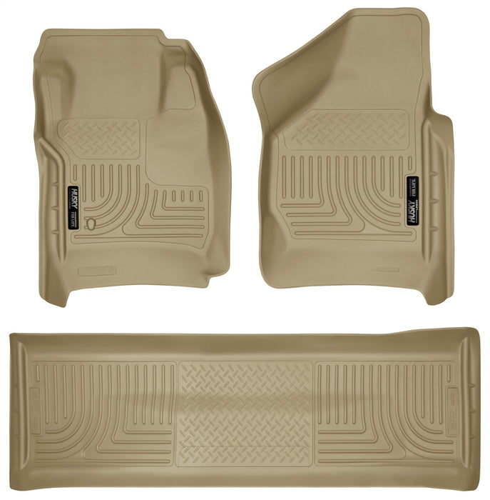 Husky Liners 98383 Front/2nd Seat Floor Liners (Footwell Coverage) - Truck Part Superstore