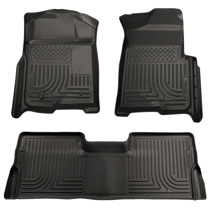 Husky Liners 98391 Front/2nd Seat Floor Liners (Footwell Coverage) - Truck Part Superstore