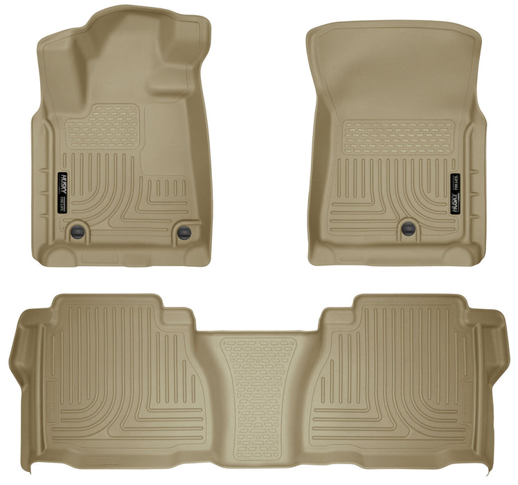 Husky Liners 98583 Front/2nd Seat Floor Liners (Footwell Coverage) - Truck Part Superstore