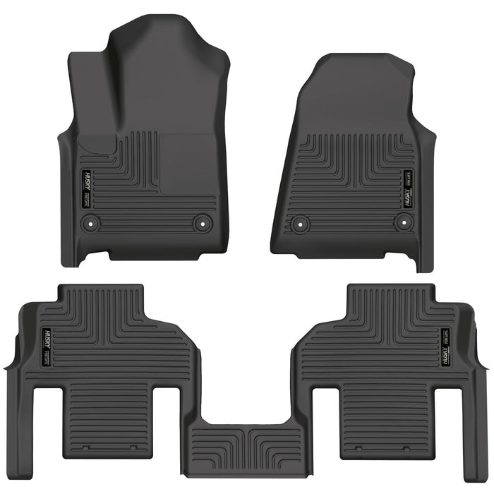 Husky Liners 99061 Front & 2nd Seat Floor Liners (Footwell Coverage) - Truck Part Superstore