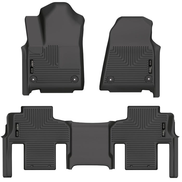 Husky Liners 99111 Front & 2nd Seat Floor Liners (Footwell Coverage) - Truck Part Superstore